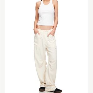 Lioness MIAMI VICE LINEN PANT OFF WHITE
